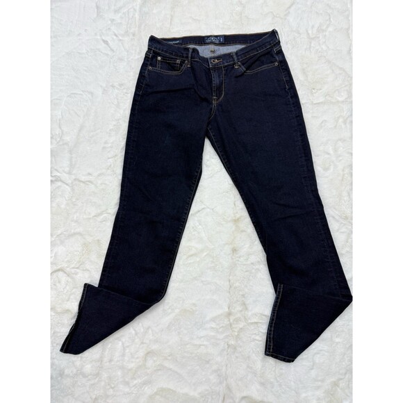 Lucky Brand Denim - Lucky Brand Jeans Womens 10 X 30 Blue Sweet Straight Tanzanite Denim Mid-Rise